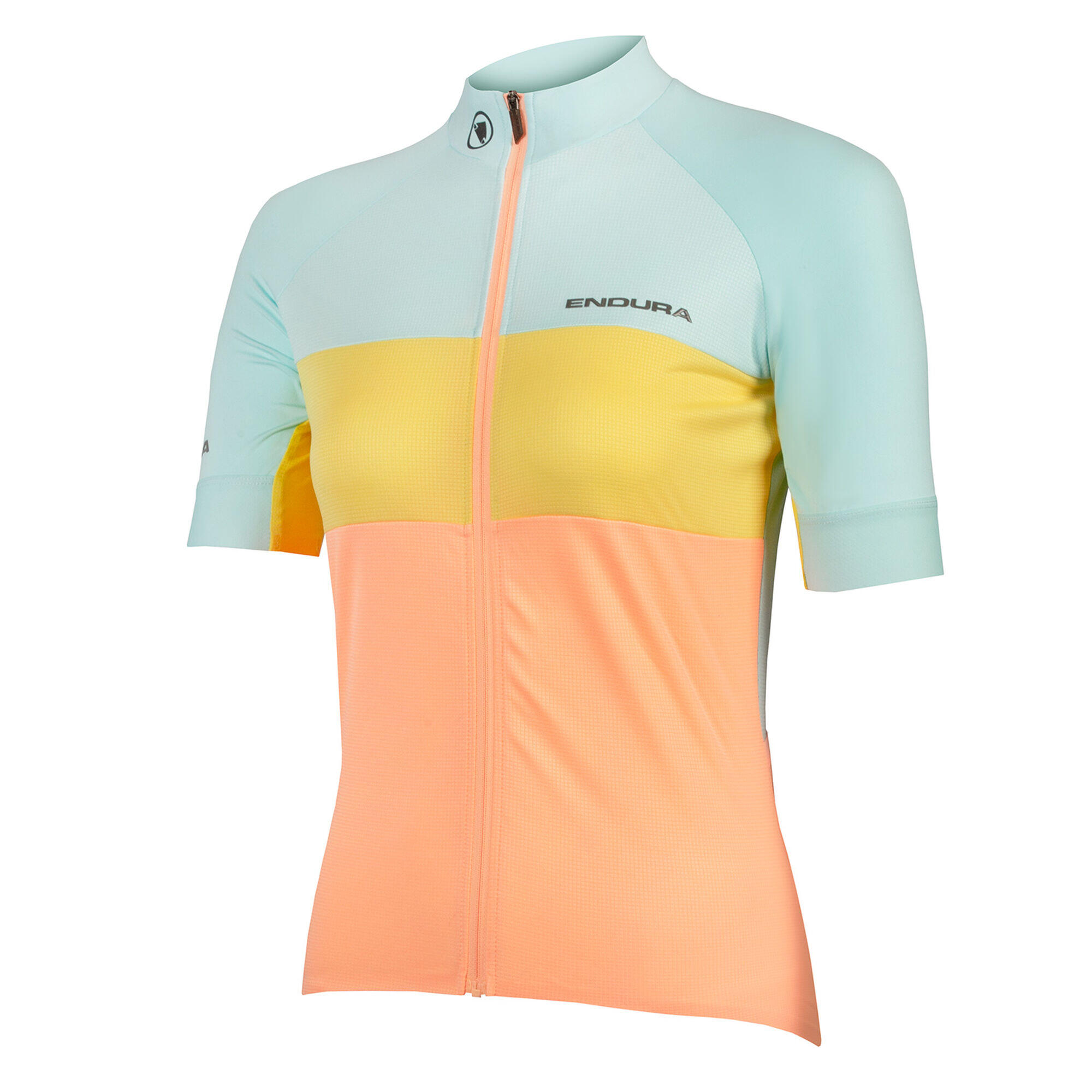 Endura - Damen Kurzarm-trikot Mit Frontreißverschluss - Maillot Manches Courtes - Rose - 40 M - Decathlon