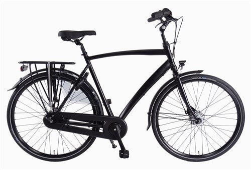 ALDO Aldo 28 inch C7 Fiets Alu HR50 Mat Zwart 7V Rollerbrake