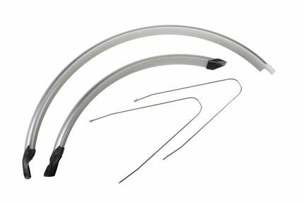 Schutzblechsatz CR20A 28 Zoll 60 mm Kunststoff grau