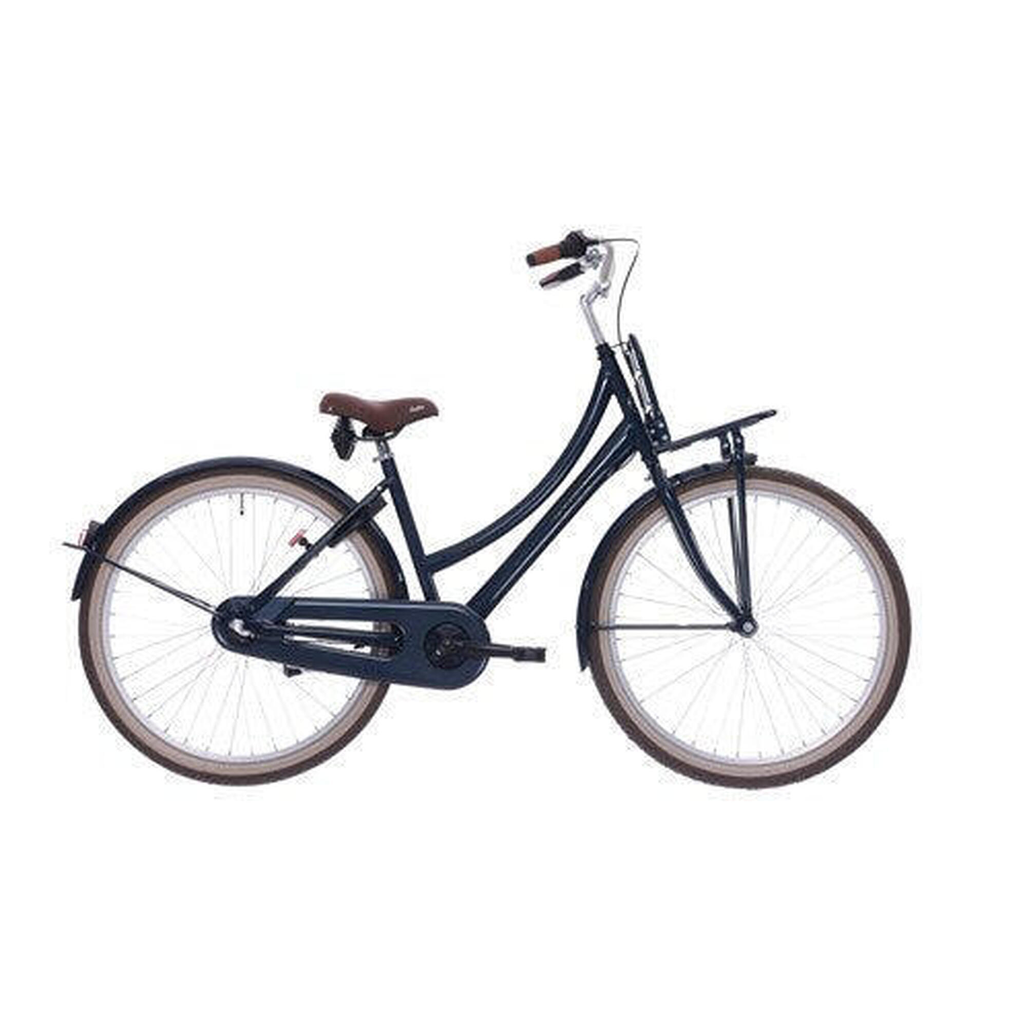 Aldo - Aldo 24 Pouces Cargo Cruiser Ds 3v Bleu Royal - Vélo Enfant - Bleu - 24" - Decathlon