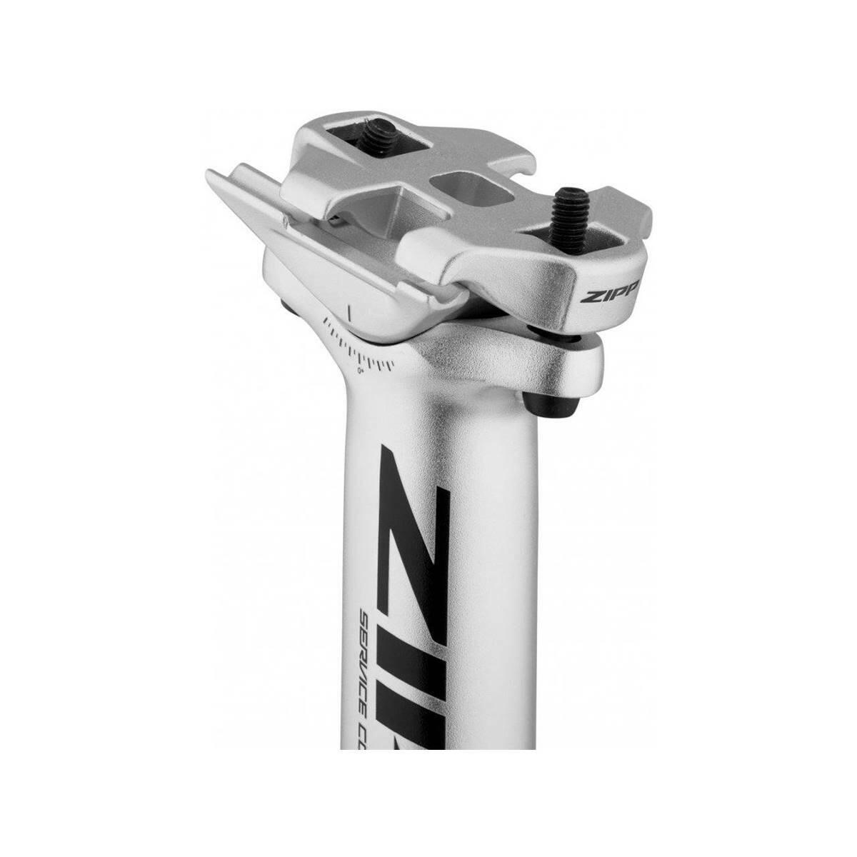 Aluminium zadelpen Service Course 350mm, 0mm offset - zilver 2/3