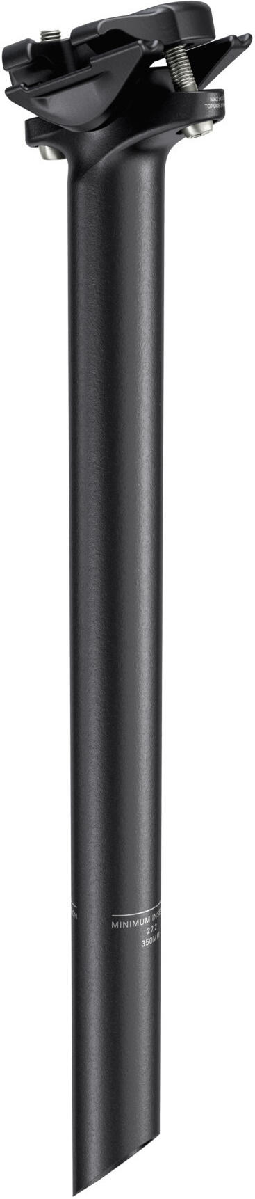Tige de selle Alum Service Course 350mm, 0mm offset noir 2/2
