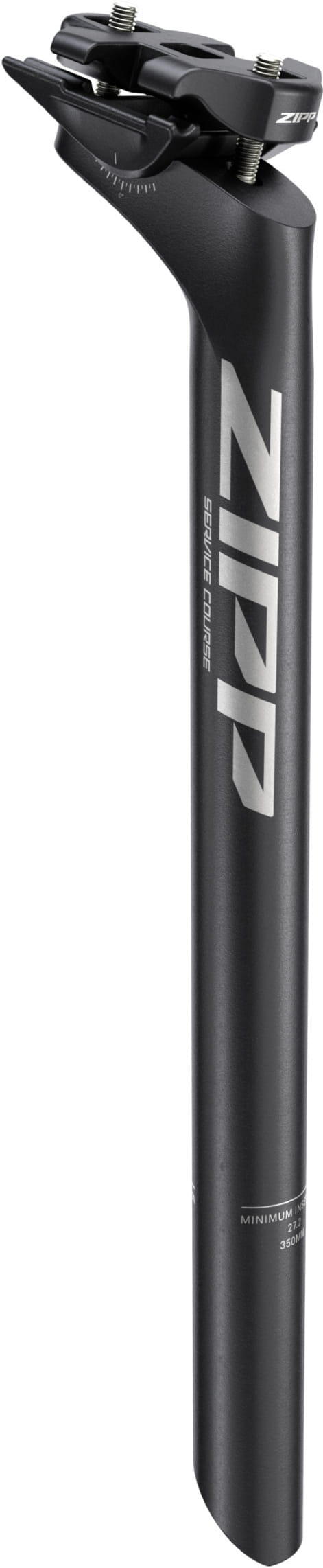 ZIPP Reggisella in alluminio Service Course 350mm, offset 20mm - nero