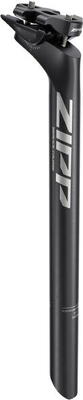Aluminium zadelpen service course 350mm. 20mm offset - zwart