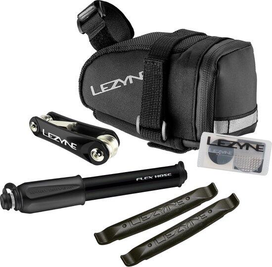 LEZYNE M-Caddy Sport Kit - Zadeltas & Multitool & Handpomp & Bandenplakset