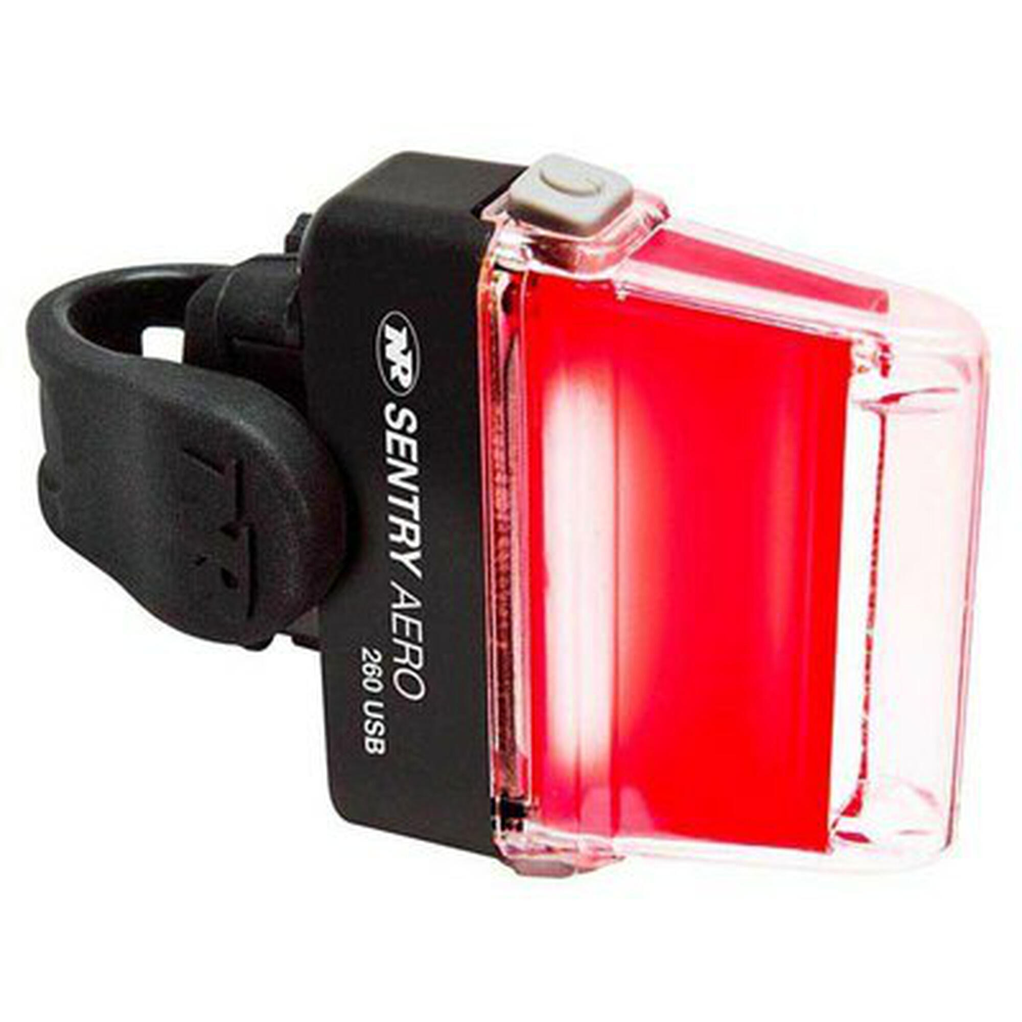 Iluminação traseira nite rider sentry aero 260