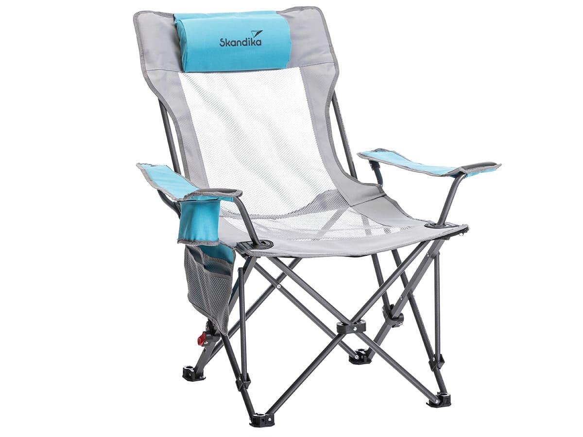 Chaise pliante relax Toras - avec repose-pieds et coussin - Max. 120 kg 3/7