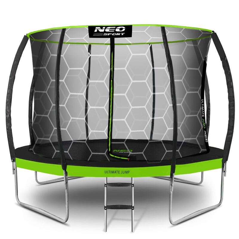 Trampolina ogrodowa z siatką wewnętrzną Neo-Sport 435cm 14ft