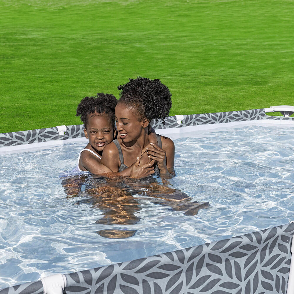 Piscina Gonfiabile Bestway Steel Pro Grigio 7/7