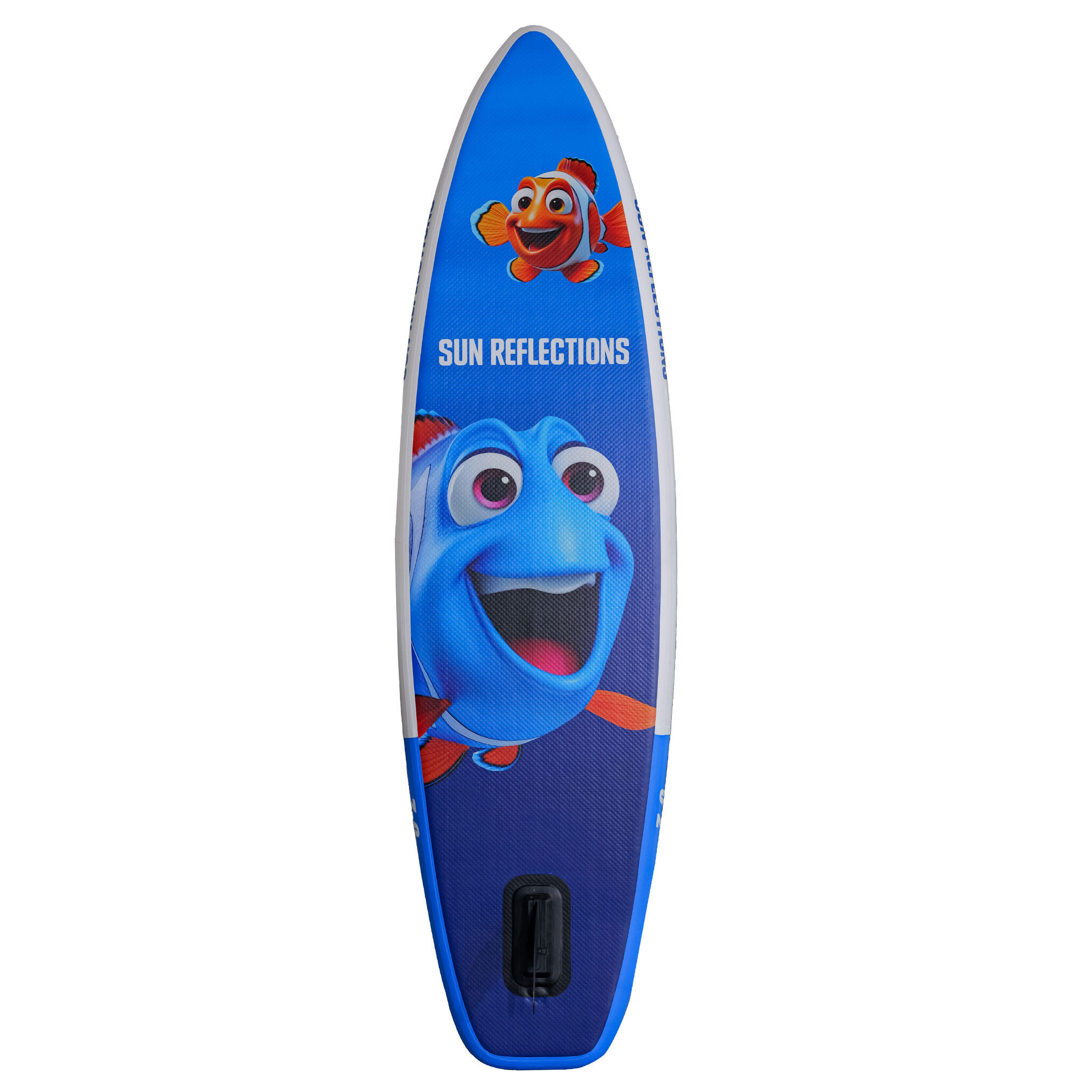 Sup Aufblasbares Brett Sonne Reflexionen Kinder 8'2“ Blau 4/4