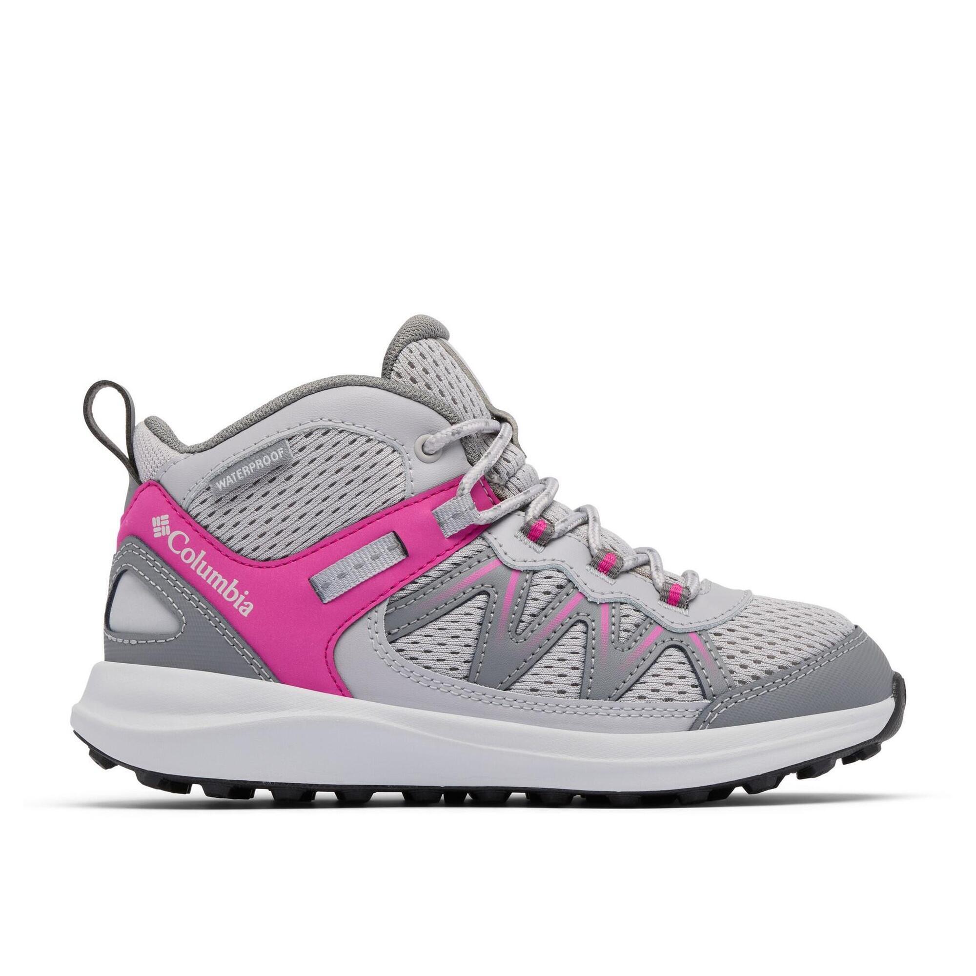 Columbia - Chaussures De Randonnée Enfant Columbia Youth Peakfreak Rush Mid Waterproof - Baskets - Gris - Decathlon