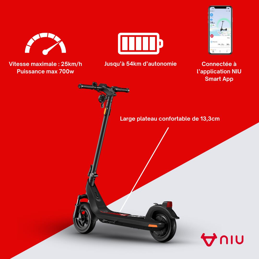 Trottinette électrique KQi 200P|Gris|léger 3/8