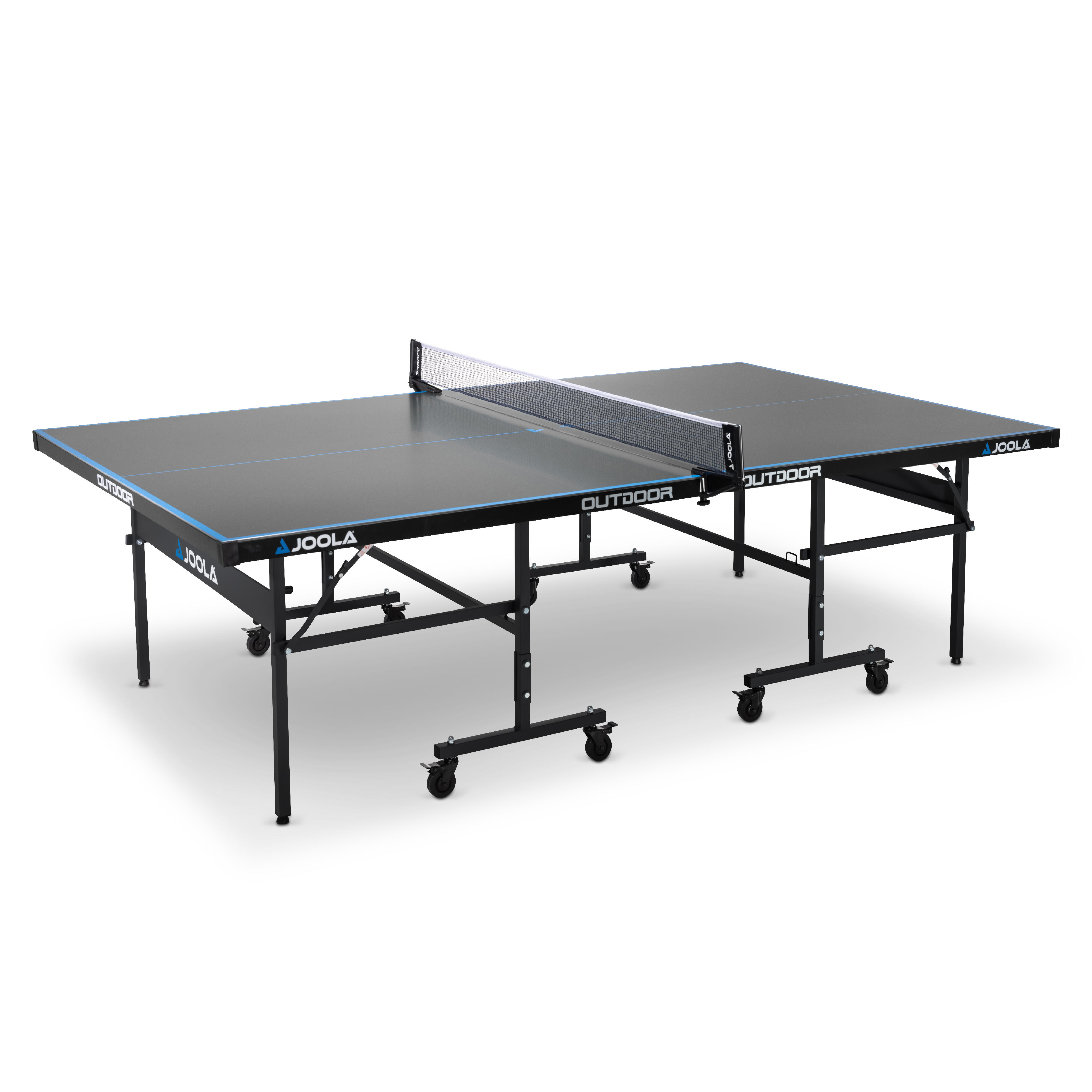 Joola - Table De Tennis De Table J200a Outdoor - Table De Tennis De Table - Bleu|gris - Taille Unique - Decathlon