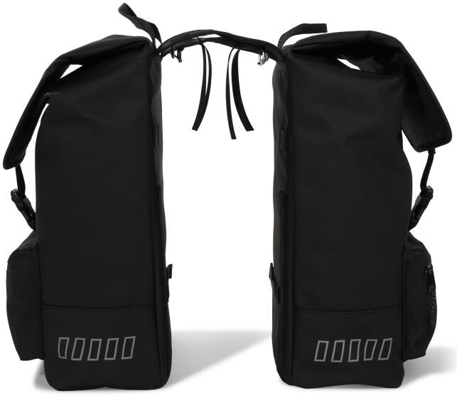 Doppeltasche für Fahrräder - 38 Liter - Schwarz 4/7