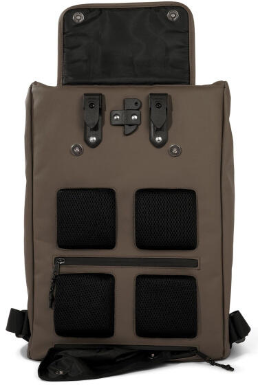 Stilvoller 20L Cargo Fahrradrucksack in Braun 6/7