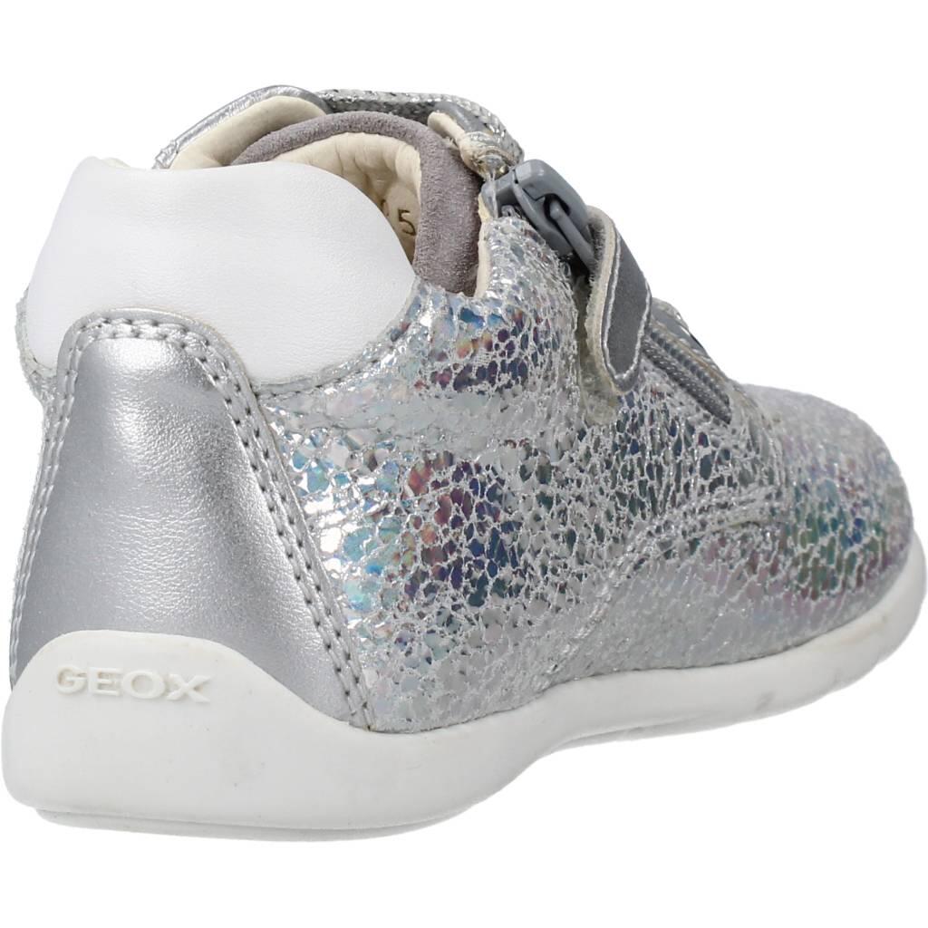 Baskets Geox Modèle B Kaytan G. B Couleur Argent 3/5