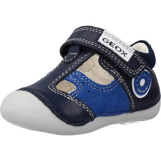 Baskets Geox Modèle B Tutim B. A Couleur Bleu