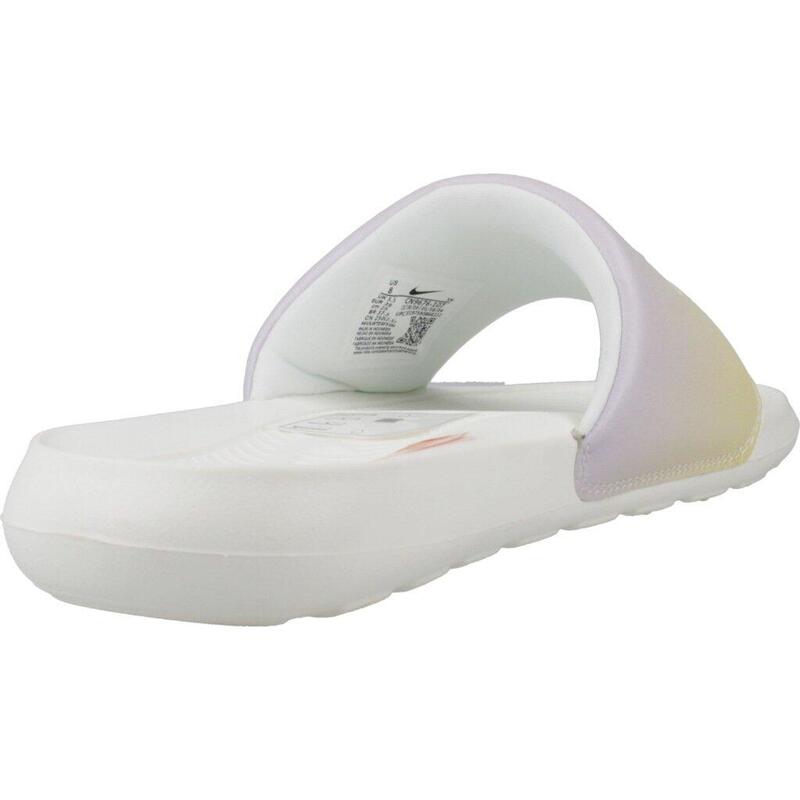 Claquettes Nike Modèle Victory One Print Couleur Blanc