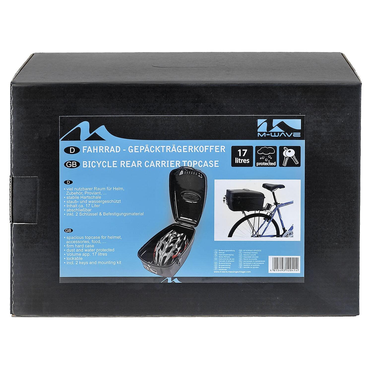 Coffre vélo M-Wave noir 4/4