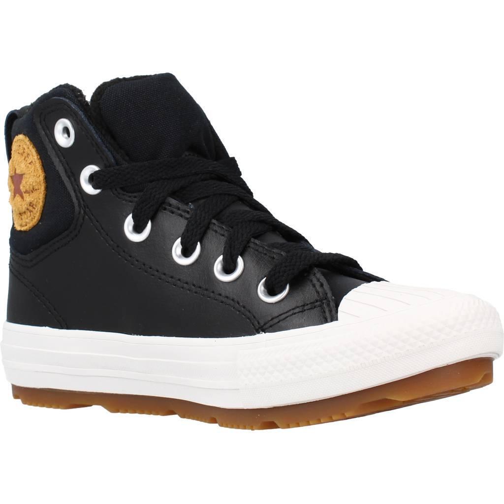 Baskets Converse Modèle Chuck Taylor All Star  Berkshire Boot Hi Couleur Noir 5/5