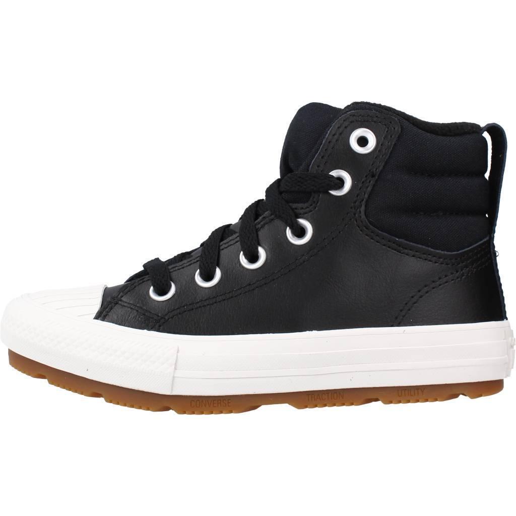 Baskets Converse Modèle Chuck Taylor All Star  Berkshire Boot Hi Couleur Noir 2/5