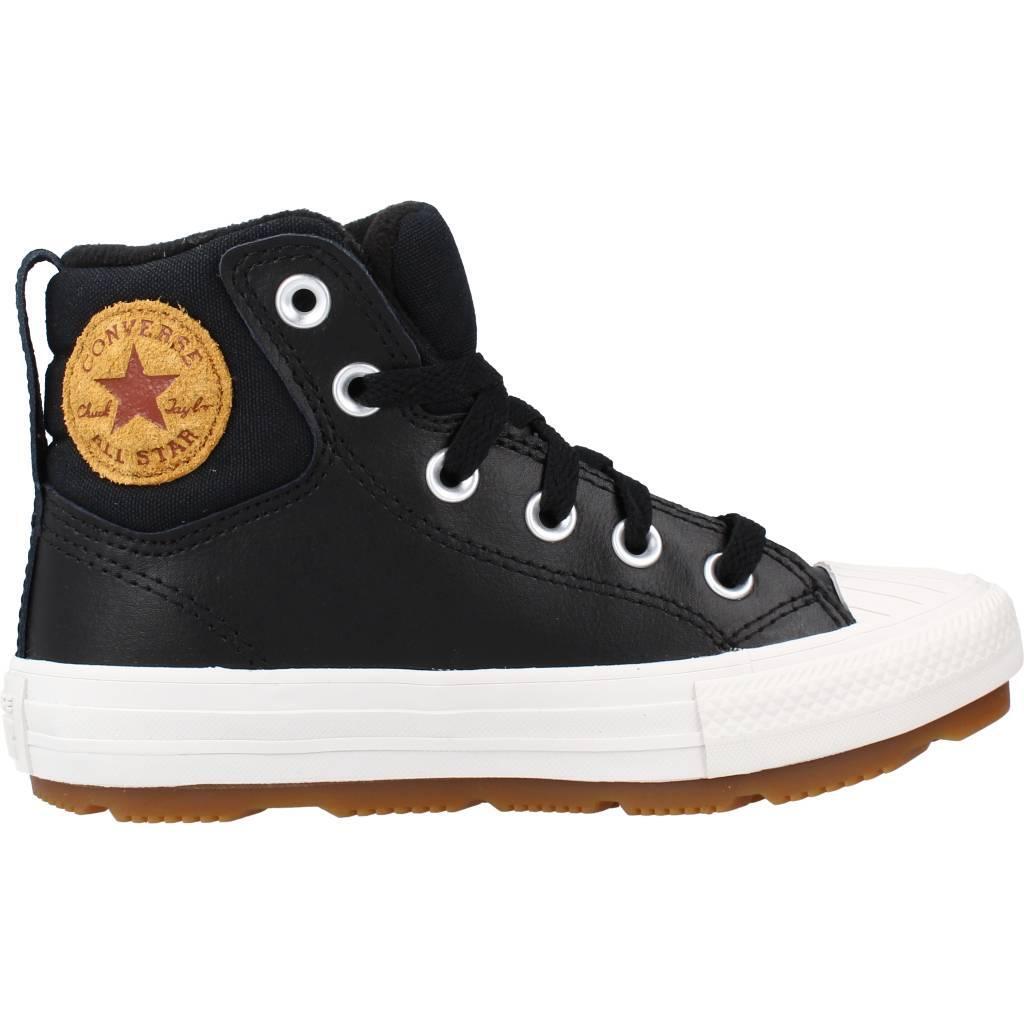 Baskets Converse Modèle Chuck Taylor All Star  Berkshire Boot Hi Couleur Noir 4/5