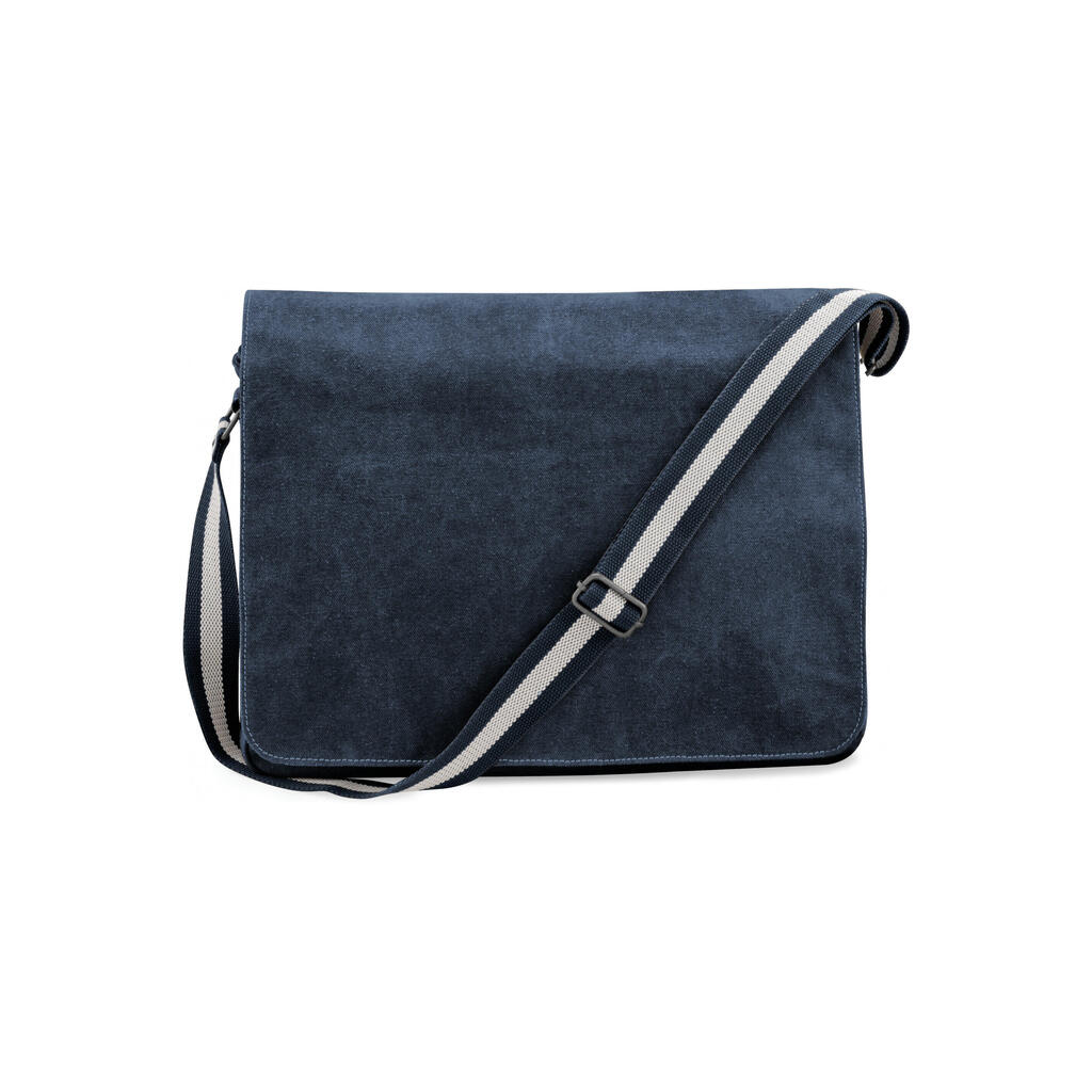 Canvas mail shoulder bag Quadra Vintage