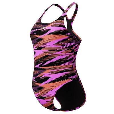 Costume Speedo Eco+ Hyperboom Allover Medalist Viola