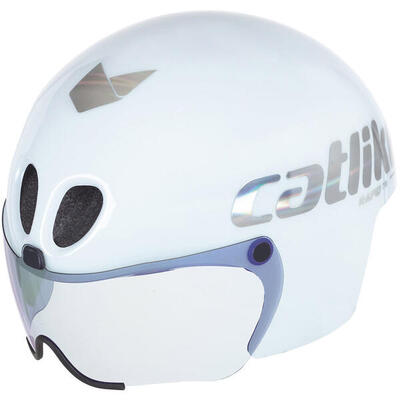 Buzaglo Catlike Zeitfahrhelm Rapid Tri Größe L 58-60 cm Weiß
