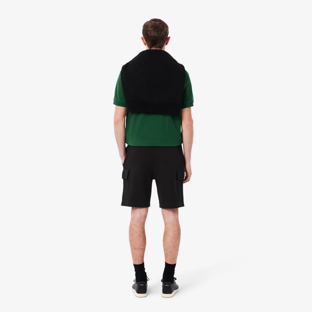 Pantalons Lacoste Modèle Gh9743 Shorts Couleur Noir 3/5