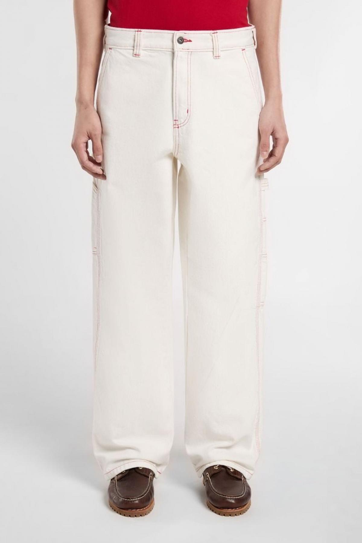 Pantalons Dickies Modèle Loose Denim Painter Eg Couleur Blanc 5/5
