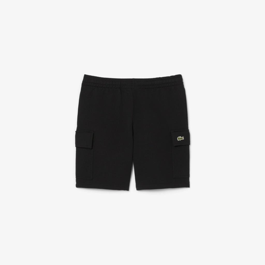 Pantalons Lacoste Modèle Gh9743 Shorts Couleur Noir 2/5