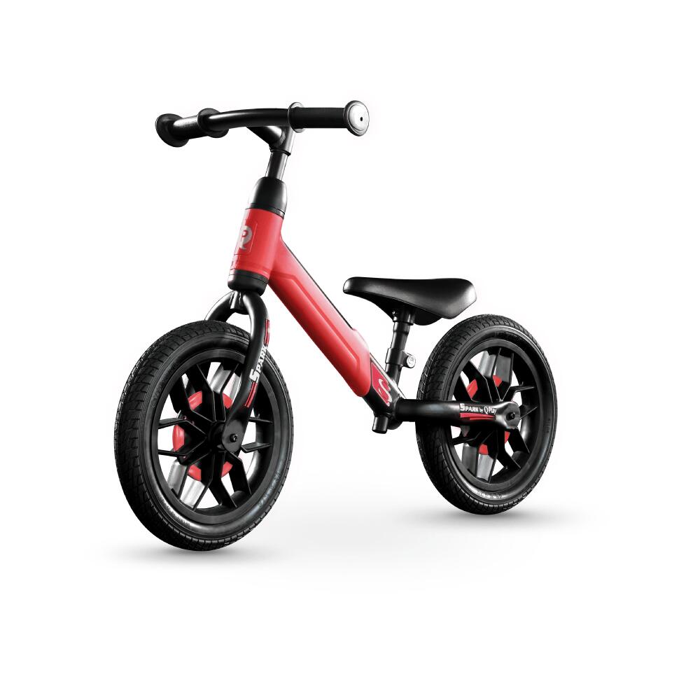 QPLAY QPLAY Bicicleta de equilibrio Spark 12″ Rojo con Luces Led