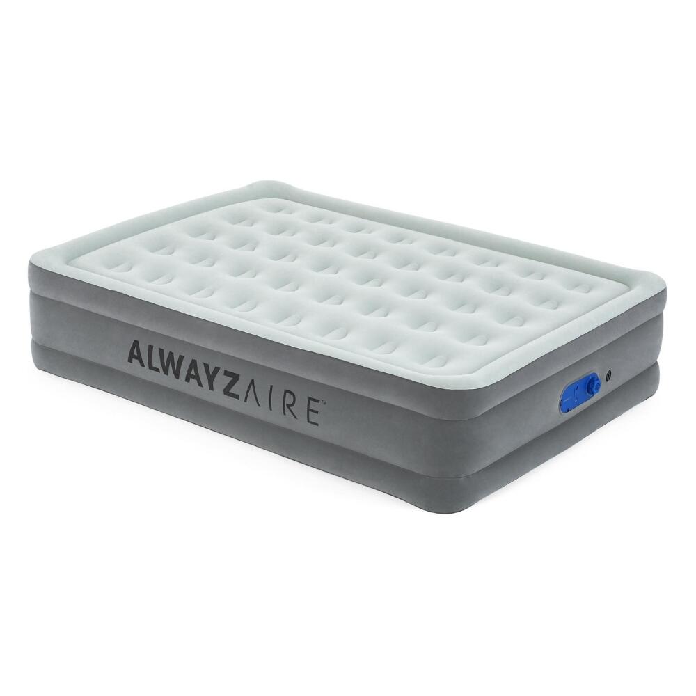 Matelas gonflable Bestway Alwayszair - 2P - 203x152x46 cm + Accessoires CB24 2/3