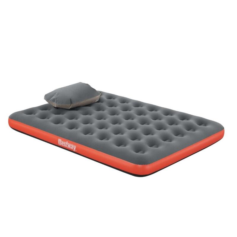 AVENLI Matelas Gonflable Double 203 × 152 × 22 Cm – Lit Camping 2 Personnes – Confort Velours + PVC Renforcé – Très Robuste