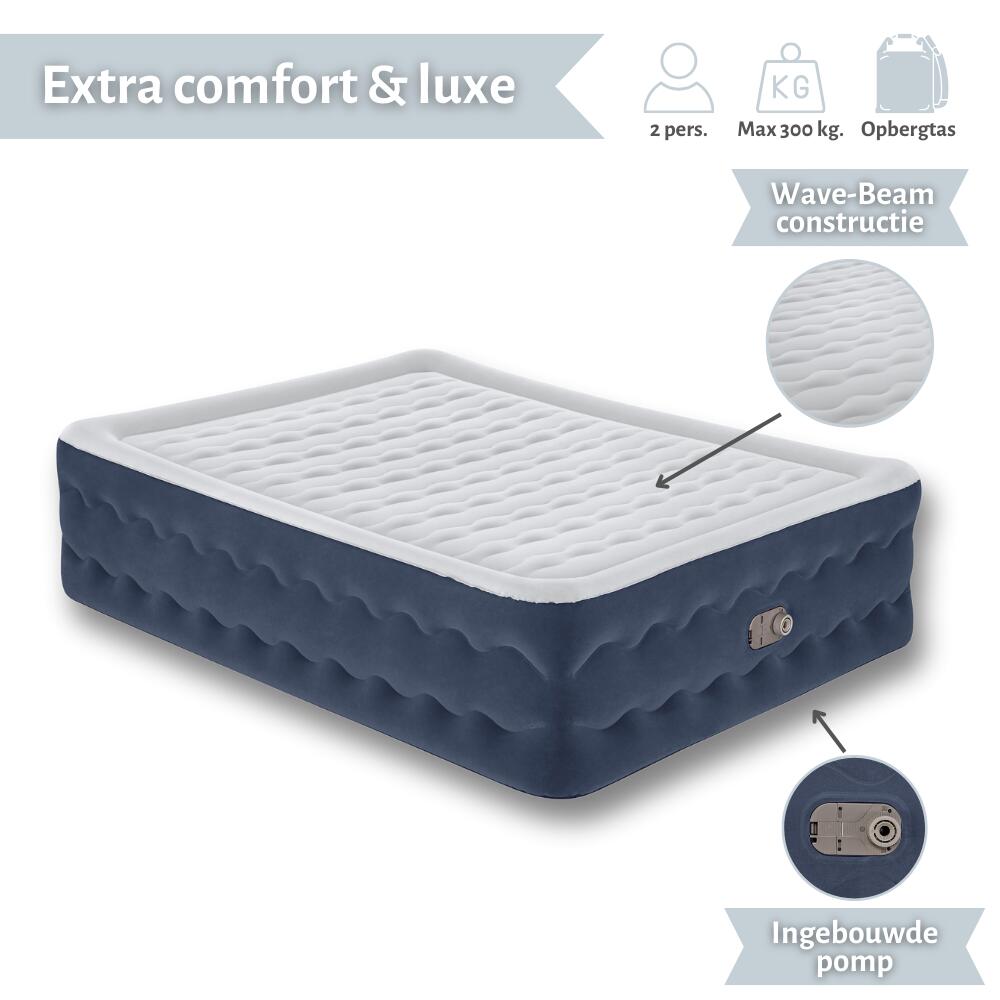 Luchtbed Bestway - 2P - 203x152x51 cm + Accessoire CB25 2/3