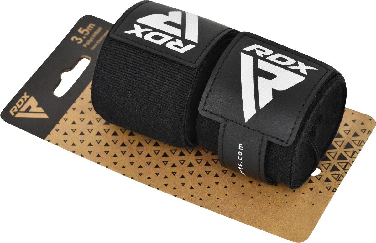 Boxing Hand Wraps RDX IBA-1 Black 2.5m 4/4