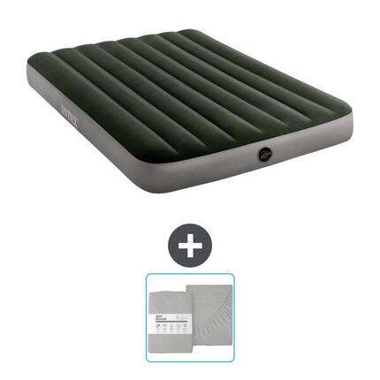 Matelas gonflable Intex Prestige - 2P - 191x137x25 cm + Accessoires CB25