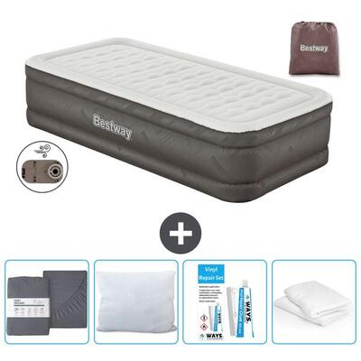 Luchtbed bestway - 2p - 203x152x46 cm + accessoires cb19