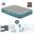 Matelas gonflable Bestway Alwayszair - 2P -  203x152x36 cm + Accessoires CB19