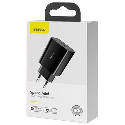 Oplader baseus speed mini eu-stekker
