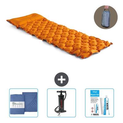 Luchtbed intex truaire - 1p - 191x71x11 cm + accessoires cb34