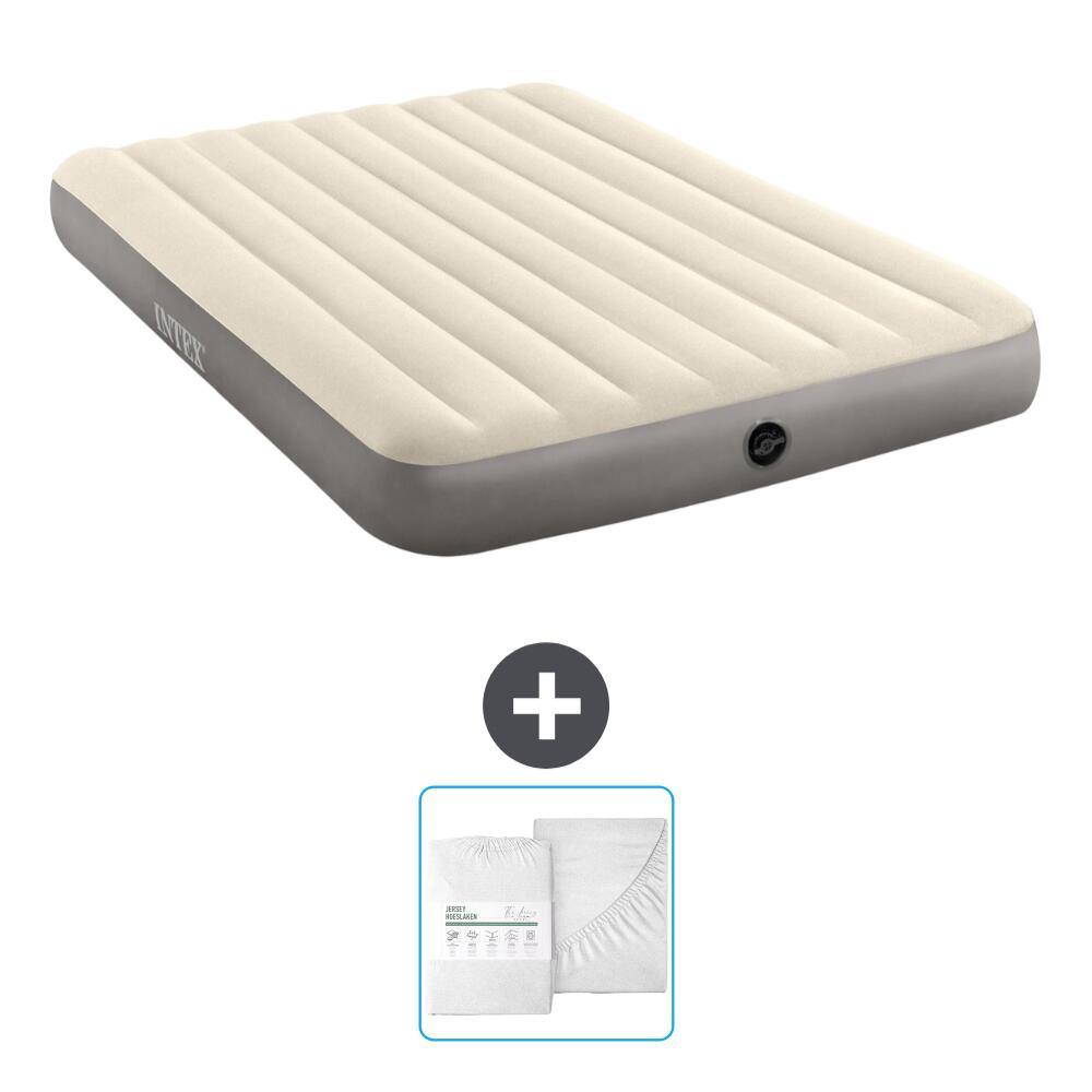 INTEX Luchtbed Intex Single - 2P - 203x152x25 cm + Accessoire CB24