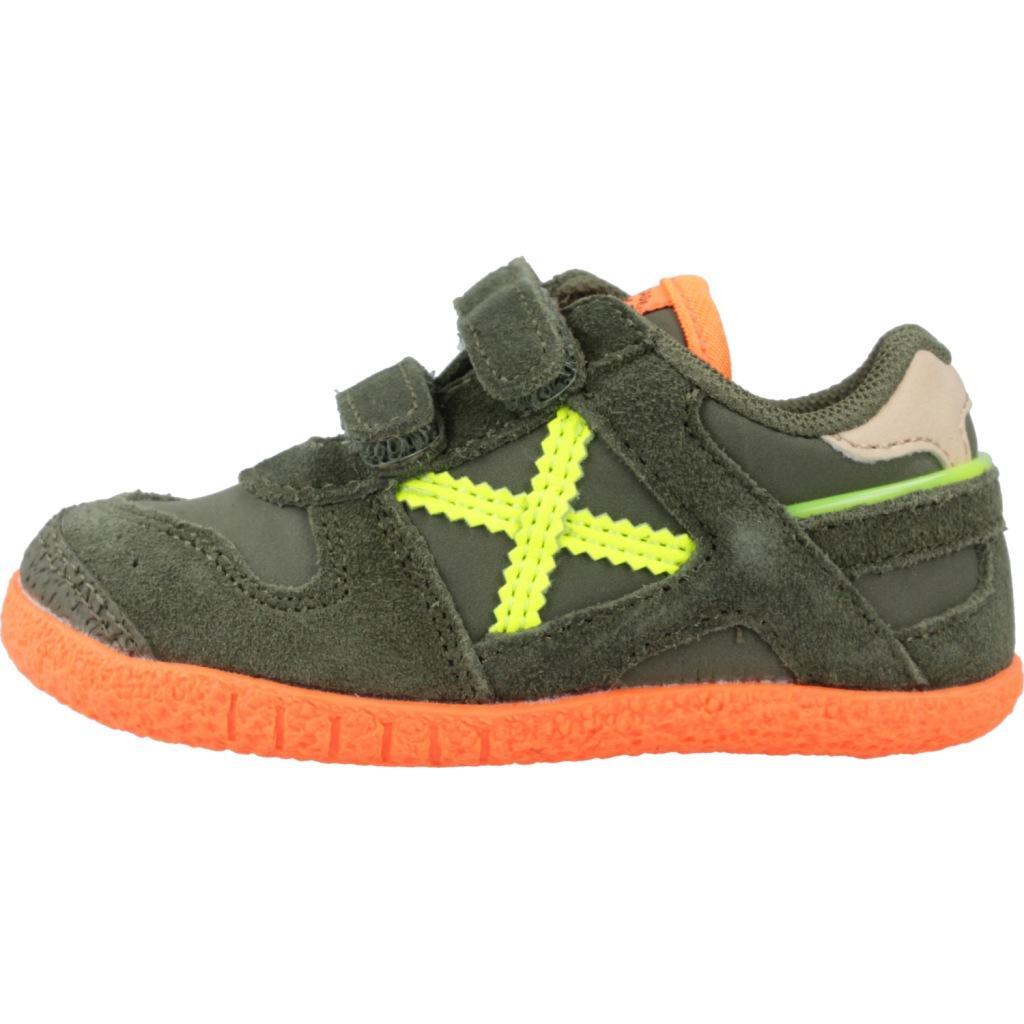 Baskets Munich Modèle Goal 1594 Couleur Vert 2/5