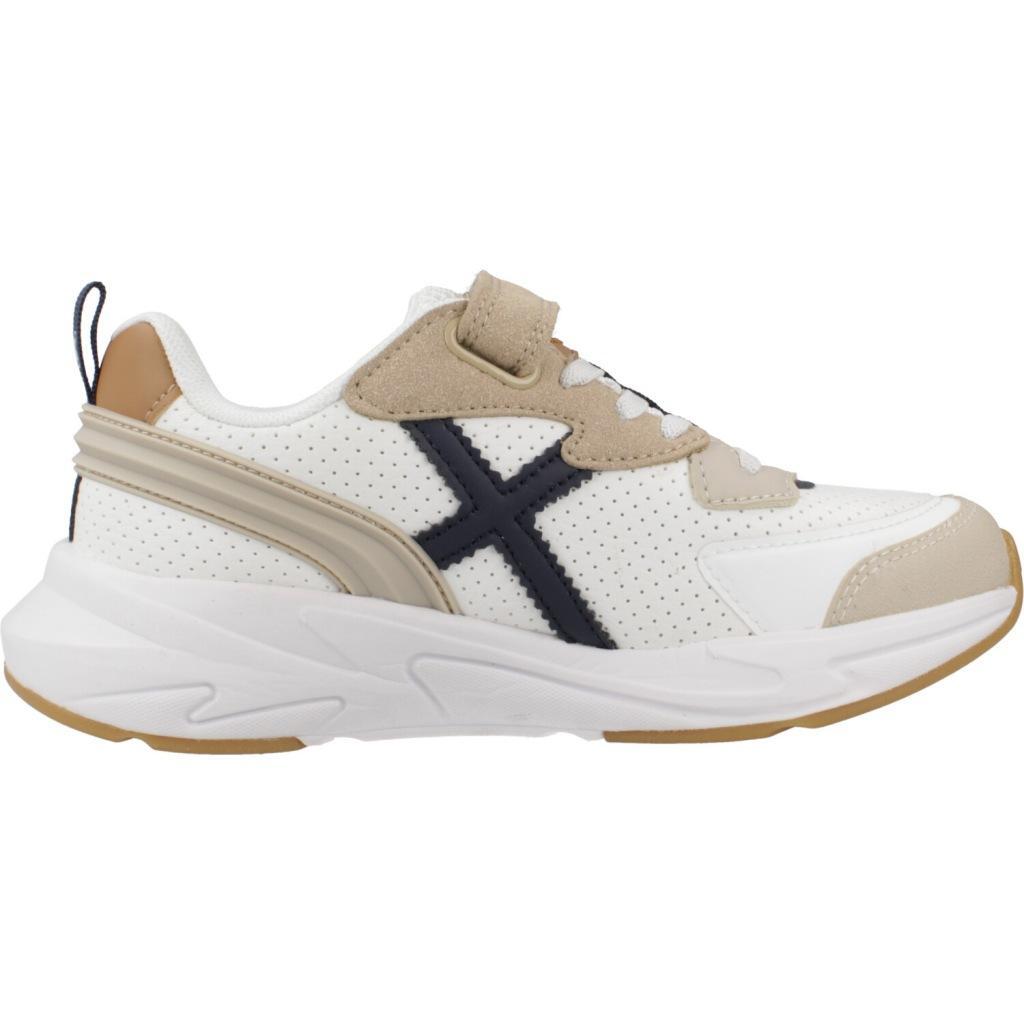 Baskets Munich Modèle Mini Track Vco 110 Couleur Blanc 4/5