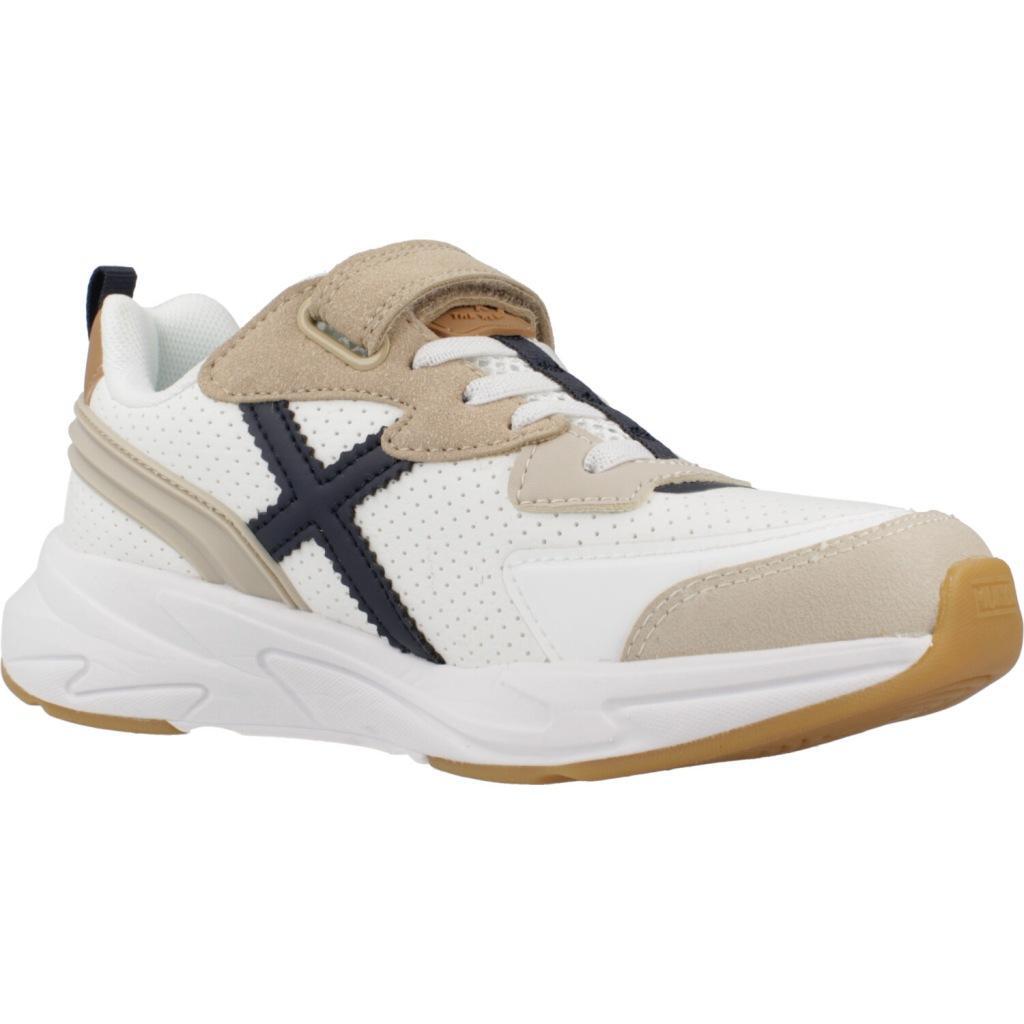 Baskets Munich Modèle Mini Track Vco 110 Couleur Blanc 5/5