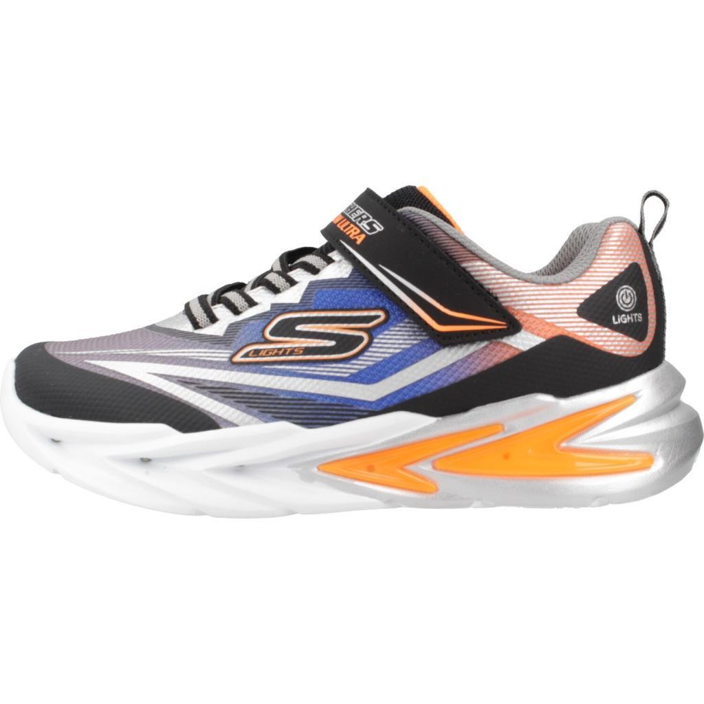 Baskets Skechers Modèle Flex-glow Ultra Couleur Argent 2/5