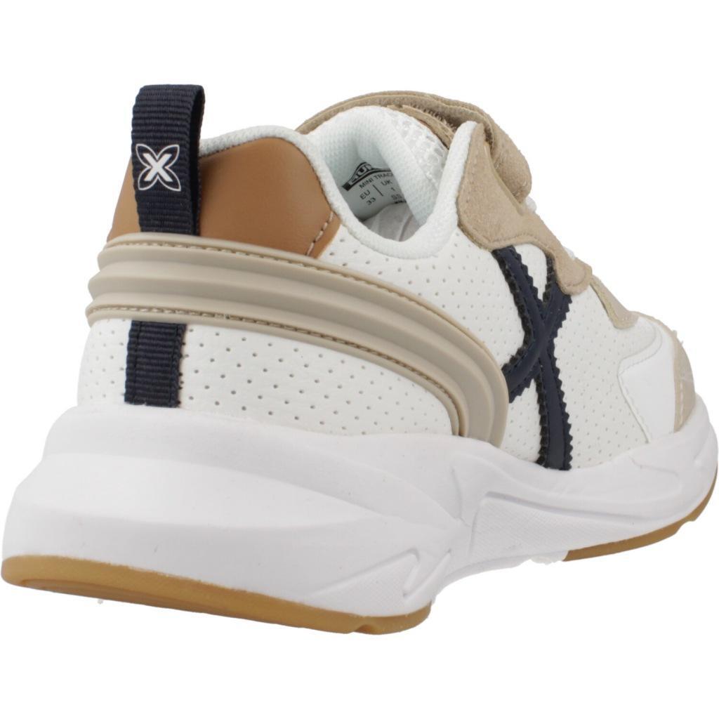 Baskets Munich Modèle Mini Track Vco 110 Couleur Blanc 3/5