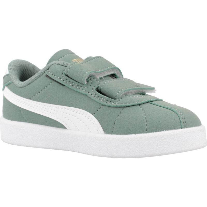 Baskets Puma Modèle Club Ii V Inf Couleur Vert