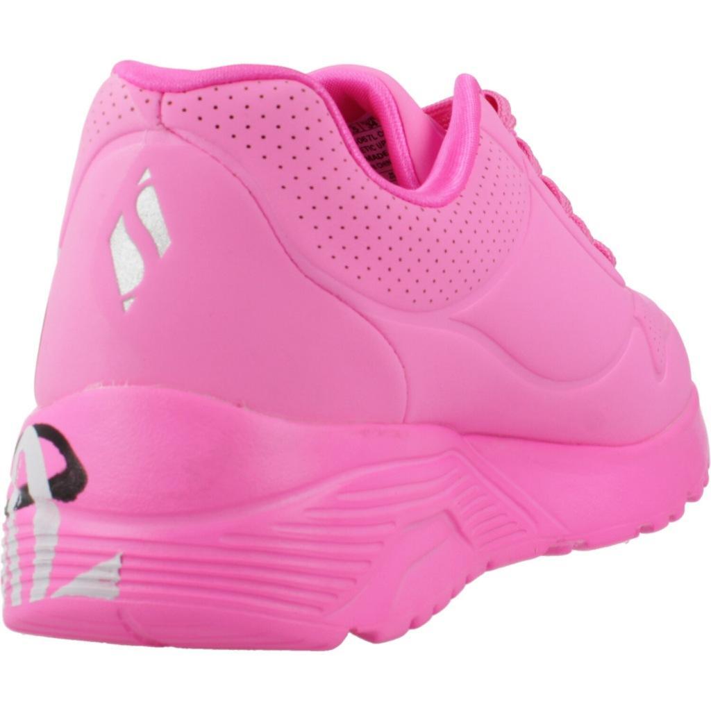 Ténis Skechers Modelo Uno Lite - Metallic Cor Rosa 3/5